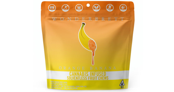 Orange Banana - Solventless Fruit Chews