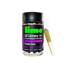 Purple Zaza - .6g Infused Lil Lime 5 Pack