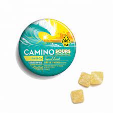 Tropical Burst Sours 2:1 THC/THCV - 100MG Camino Gummies With Caffeine