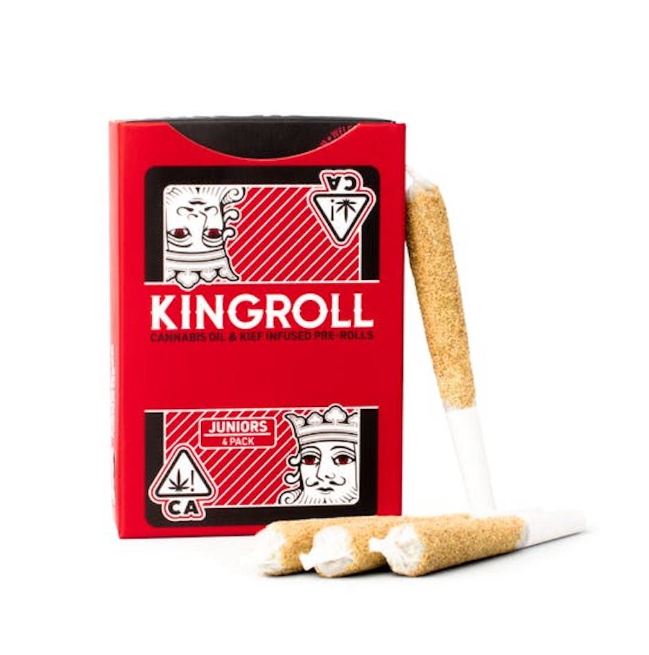 White Rhino X Cannalope Kush - 3G Junior Infused Preroll 4-PACK