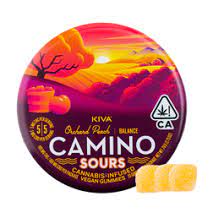 Sour Orchard Peach - 100 Mg Camino Gummies